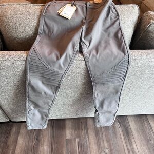 Prana grey motorcycle pants NWT